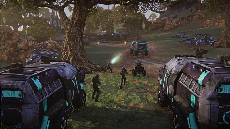 Illustration for article titled PlanetSide 2 Plays Like a First-Person Shooter, Not a Massively Multiplayer Compromise